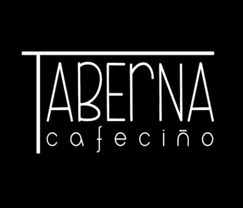 logotipo taberna cafeciño